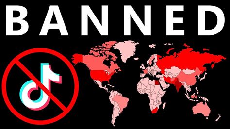 tik tok banned countries